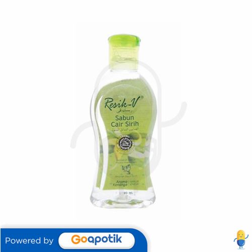 RESIK-V SABUN CAIR SIRIH AROMA KENANGA 200 ML BOTOL