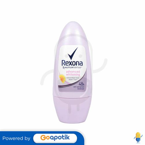 REXONA WOMEN DEODORANT ROLL ON ADVANCED WHITENING 45 ML