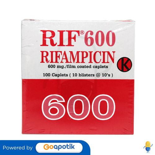 RIF 600 MG BOX 100 KAPLET