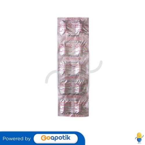 RIFABIOTIC BERNOFARM 450 MG STRIP 10 KAPLET