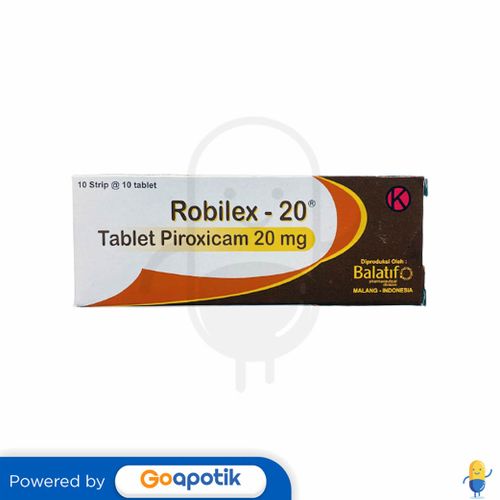 ROBILEX 20 MG BOX 100 TABLET