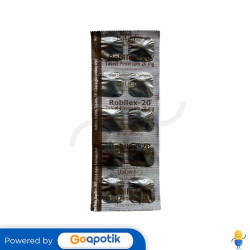 ROBILEX 20 MG STRIP 10 TABLET