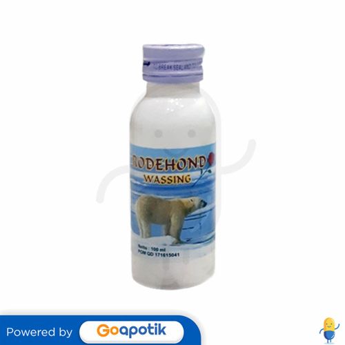 RODEHOND WASSING BEDAK CAIR 100 ML BOTOL