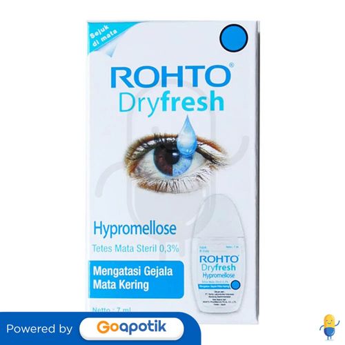 ROHTO DRYFRESH EYE DROPS ISI 7 ML BOTOL