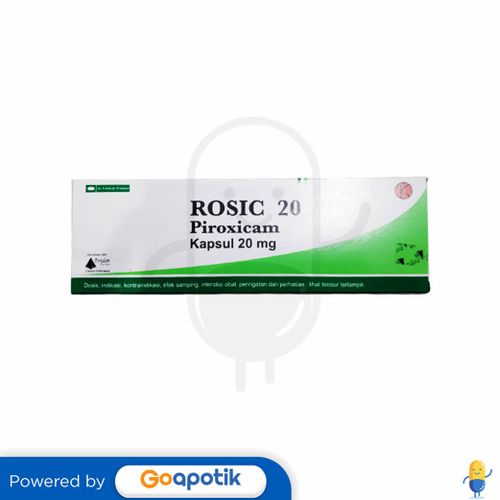 ROSIC 20 MG BOX 50 KAPSUL