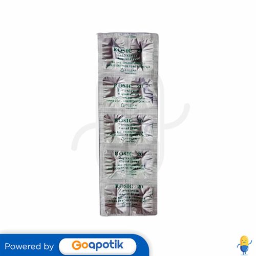 ROSIC 20 MG STRIP 10 KAPSUL