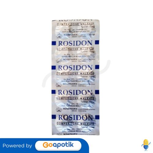 ROSIDON 10 MG STRIP 10 TABLET