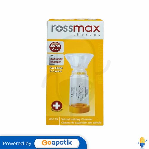 ROSSMAX THERAPY VALVED HOLDING CHAMBER FOR CHILD 1-5 TAHUN