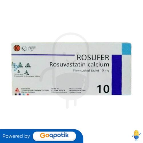 ROSUFER 10 MG BOX 30 TABLET