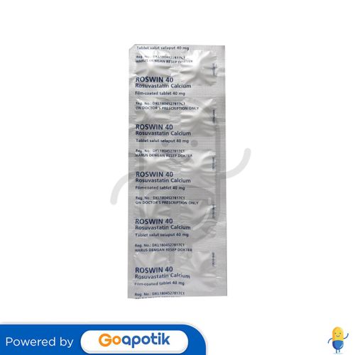 ROSWIN 40 MG STRIP 10 TABLET