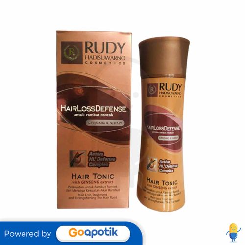 RUDY HADISUWARNO HAIR TONIC GINSENG 225 ML BOTOL Kegunaan, Efek