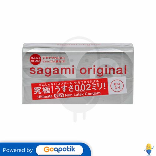SAGAMI KONDOM ORIGINAL OO2 6 PCS