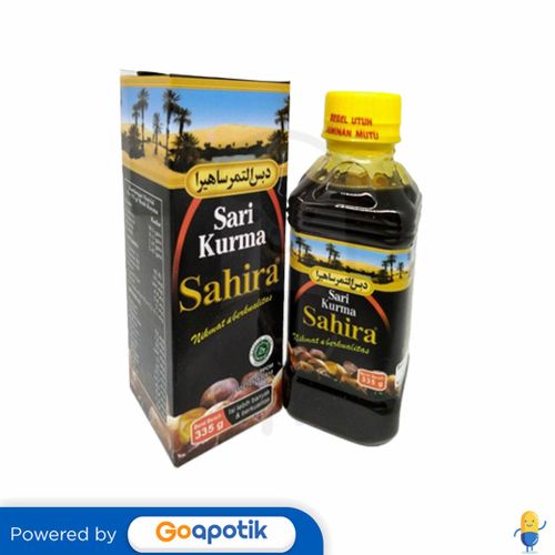 SAHIRA SARI KURMA 335 GRAM BOTOL