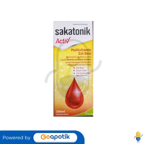 SAKATONIK ACTIV 300 ML BOTOL