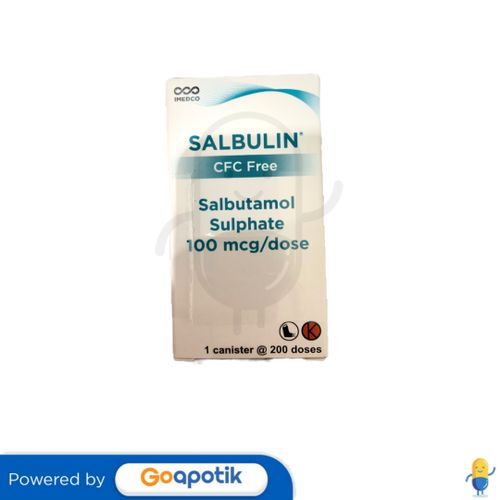 SALBULIN 100 MCG/DOSIS CANISTER 200 DOSIS