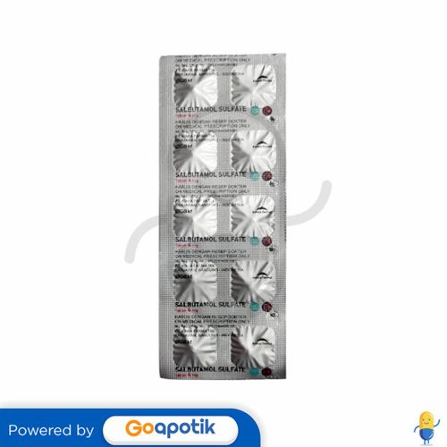 SALBUTAMOL KIMIA FARMA 4 MG STRIP 10 TABLET