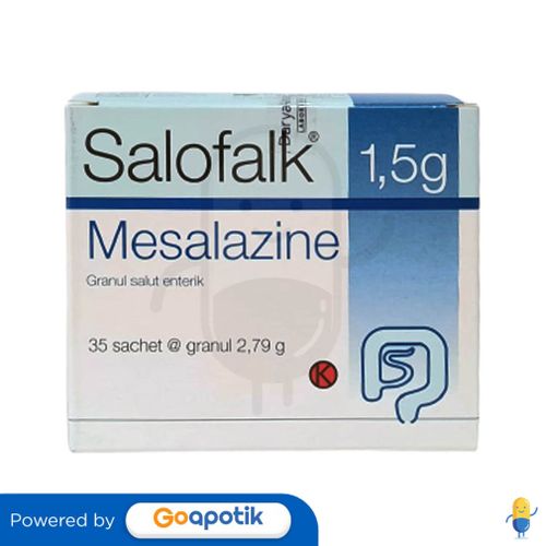 SALOFALK 1.5 GRAM GRANUL 2.79 GRAM BOX 35 SACHET