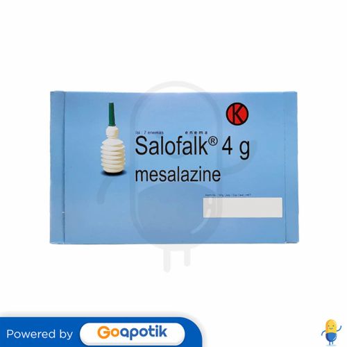 SALOFALK 4 GRAM ENEMA 60 ML BOX 7 BOTOL