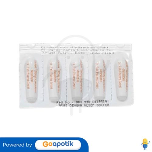 SALOFALK 500 MG STRIP 5 SUPPOSITORIA