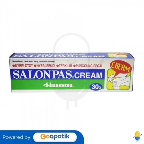 SALONPAS CREAM ISI 30 GRAM TUBE