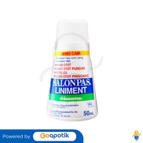 SALONPAS LINIMENT ISI 50 ML BOTOL