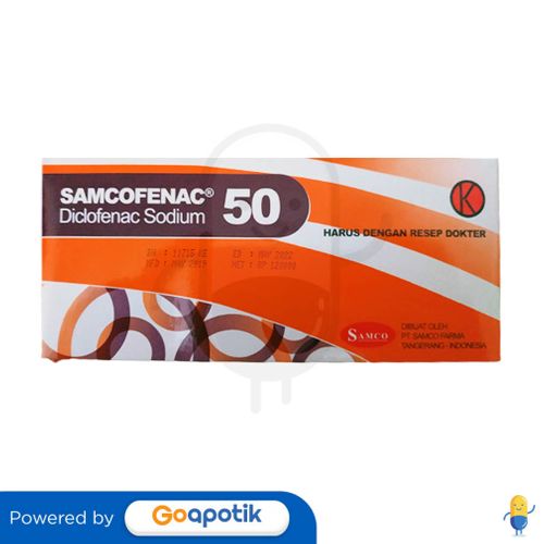 SAMCOFENAC 50 MG BOX 100 TABLET