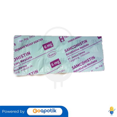 SAMCOHISTIN 6 MG TABLET