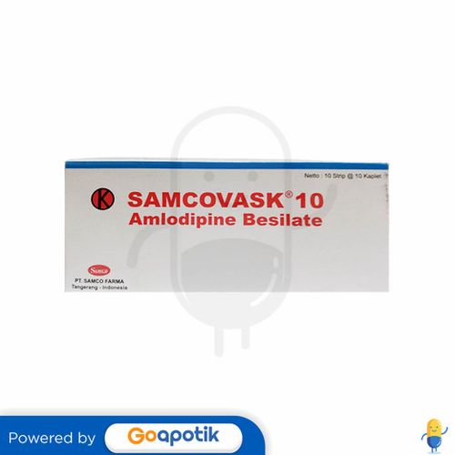 SAMCOVASK 10 MG BOX 100 KAPLET