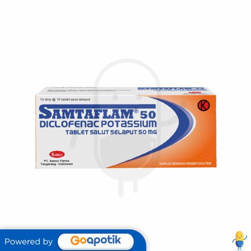 SAMTAFLAM 50 MG BOX 100 TABLET