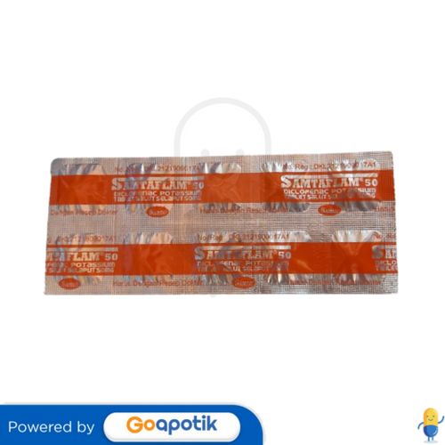 SAMTAFLAM 50 MG STRIP 10 TABLET