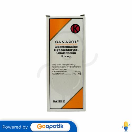 SANAZOL SYRUP ISI 60 ML BOTOL