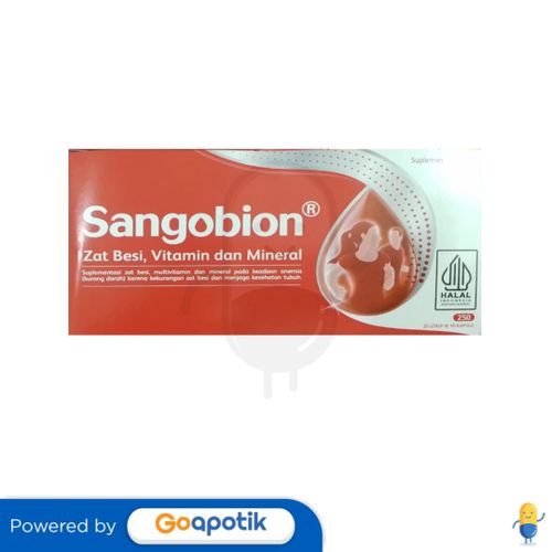 SANGOBION BOX ISI 250 KAPSUL