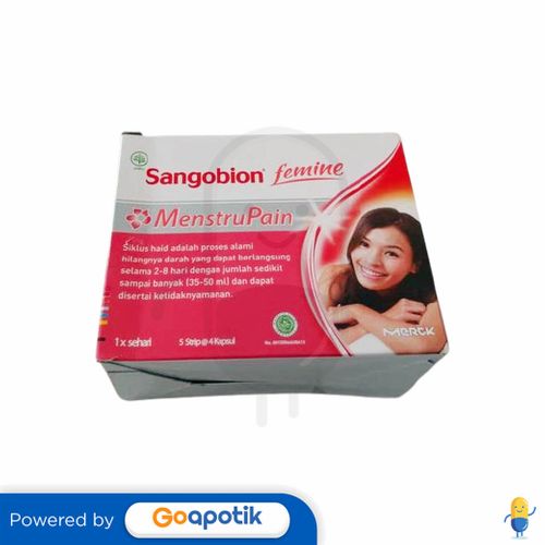 SANGOBION FEMINE MENSTRUPAIN BOX 20 KAPSUL