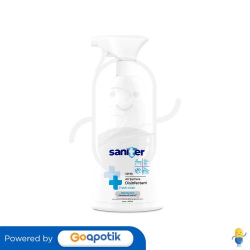 SANITER SPRAY ALL SURFACE DISINFECTANT FRESH CLEAN SPRAY 450 ML