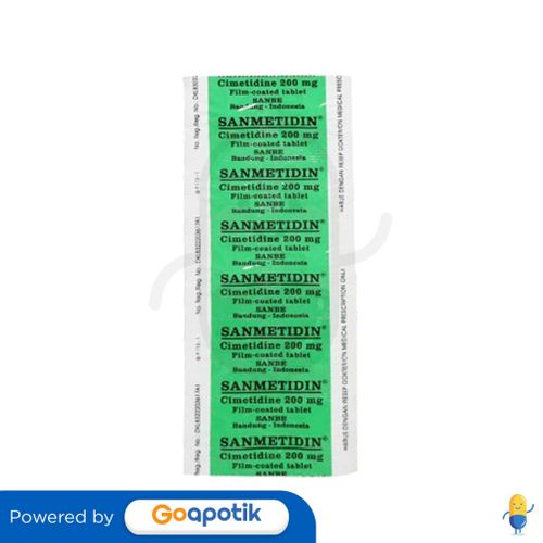 SANMETIDIN 200 MG TABLET