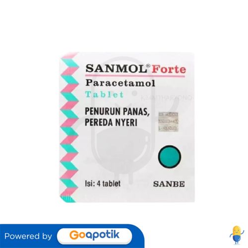 SANMOL FORTE 650 MG STRIP 4 TABLET