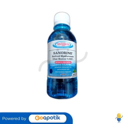 SANORINE BIRU OBAT KUMUR 200 ML