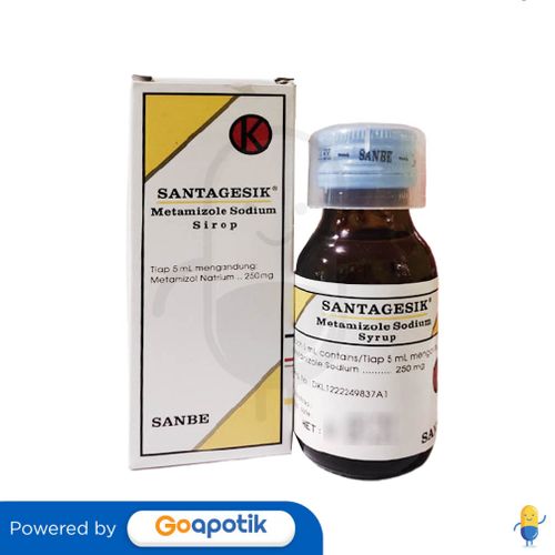 SANTAGESIK 250 MG/5 ML SYRUP 60 ML