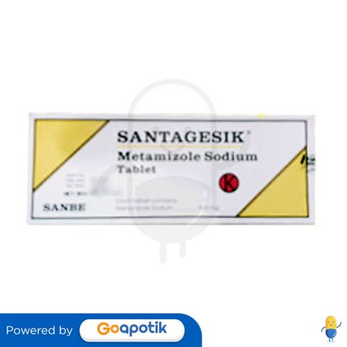 SANTAGESIK 500 MG BOX 100 TABLET
