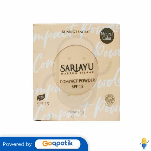 SARIAYU COMPACT POWDER SPF-15 KUNING LANGSAT 15 GRAM REFILL