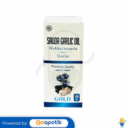 SAUDA GARLIC OIL GOLD BOTOL 200 KAPSUL Kegunaan, Efek Samping, Dosis
