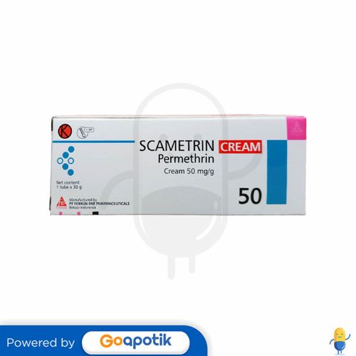 SCAMETRIN 5% CREAM 30 GRAM TUBE