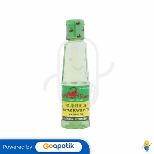 SCORPIO MINYAK KAYU PUTIH 60 ML BOTOL