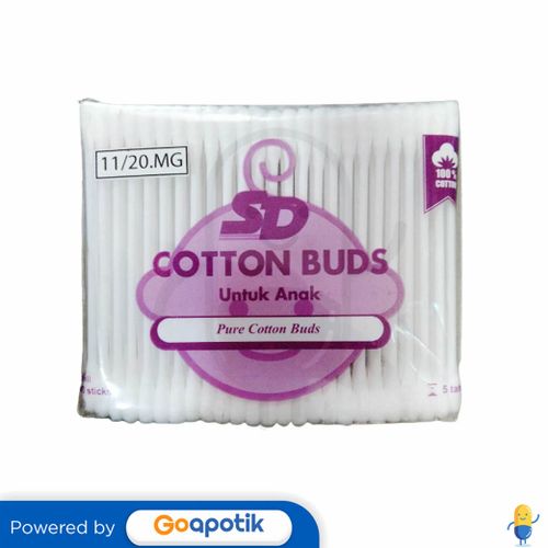 SD COTTON BUDS ANAK PACK 100 PCS