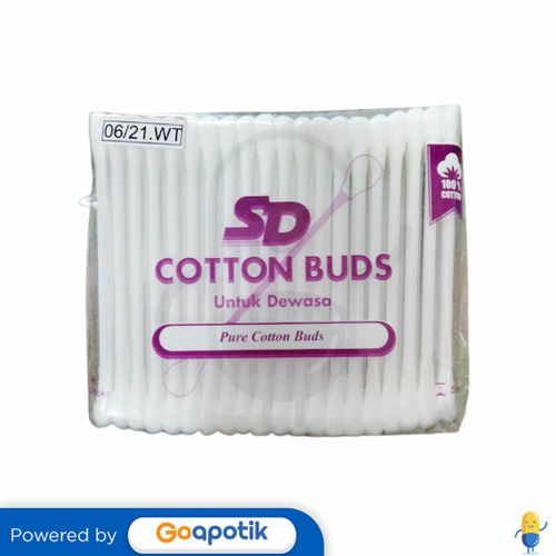 SD COTTON BUDS DEWASA PACK 100 PCS