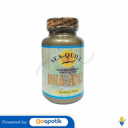 SEA-QUILL DHA GOLD BOTOL 50 KAPSUL