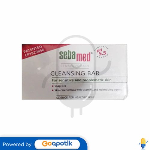 SEBAMED CLEANSING BAR FOR SENSITIVE AND PROBLEMATIC SKIN BOX 100 GRAM