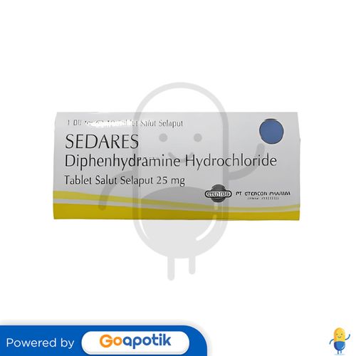 SEDARES 25 MG TABLET