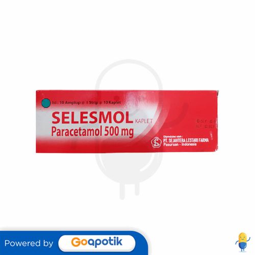 SELESMOL 500 MG BOX 100 KAPLET