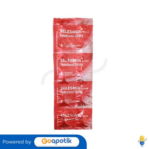 SELESMOL 500 MG STRIP 10 KAPLET